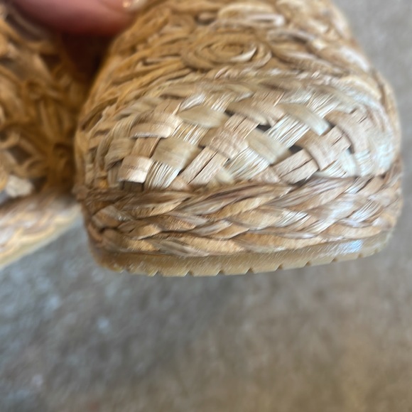 Stuart Weitzman size 8.5 Blossom espadrilles in Rawhide Laniard. Worn once - Picture 8 of 10